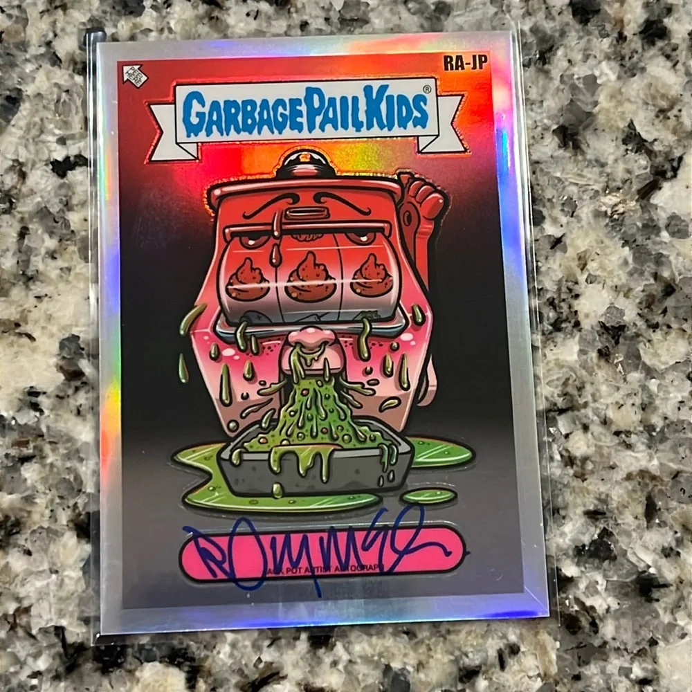 Garbage Pail Kids Chrome 2024 7 RA-JP Jack Pot Rory McQueen Auto Refractor